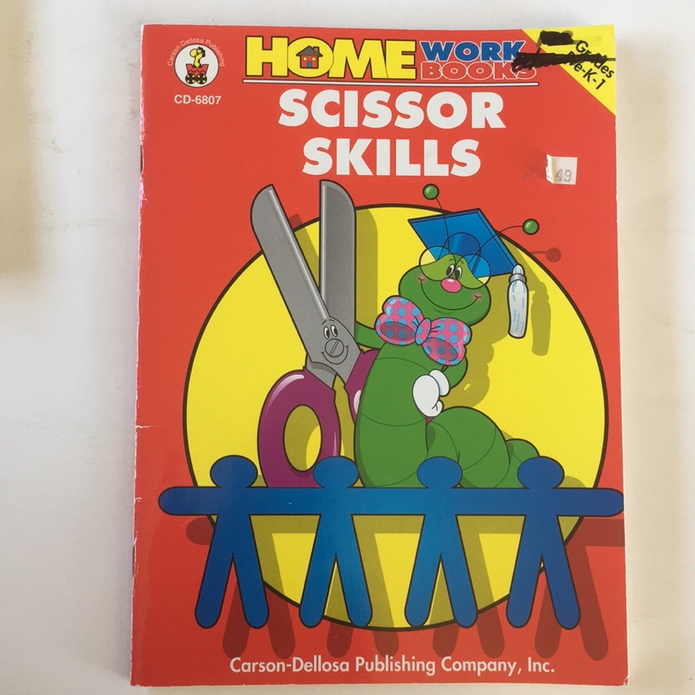 “Cutting and Handwriting” workbooks/black line bk - Picture 2 of 14